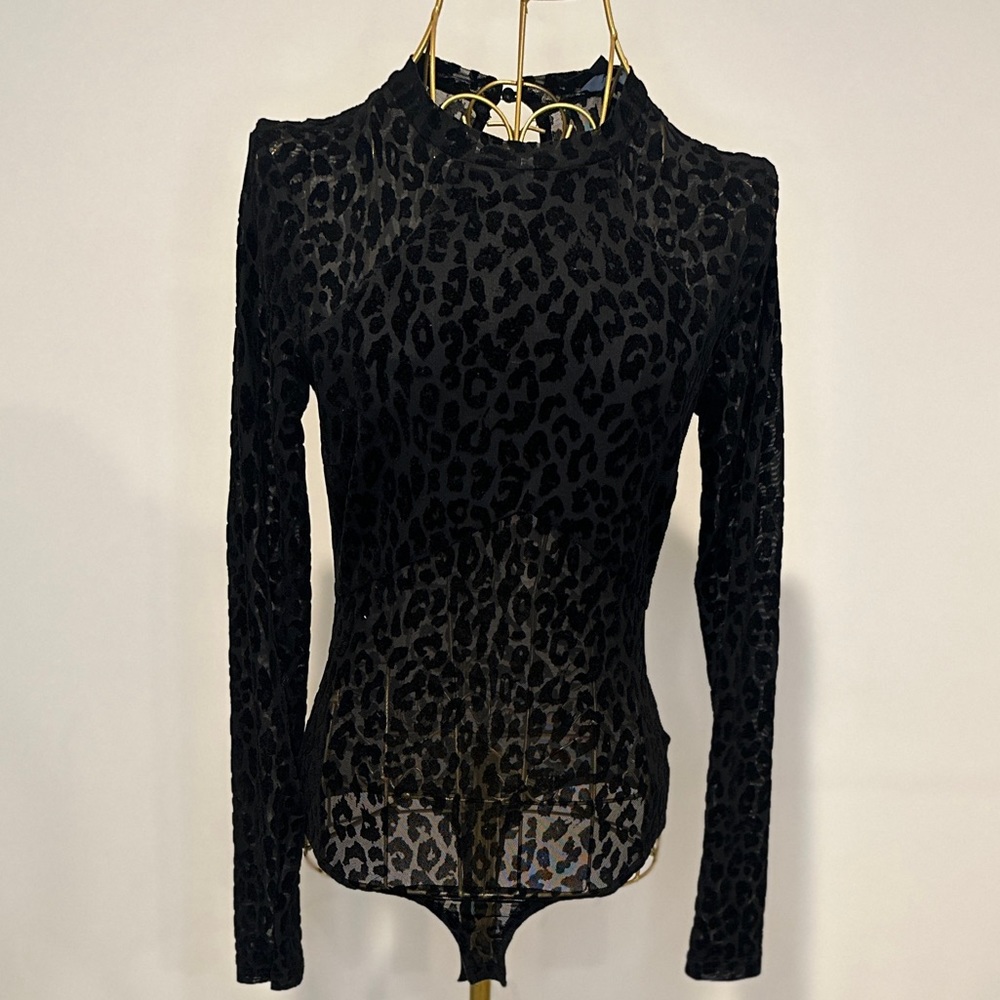 Lulus leopard print bodysuit